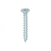 3.5x25 Pozi Countersunk Chipboard Screw Zinc Plated Timco Solo Range Pack 200