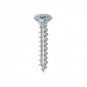 4x25 Pozi Countersunk Chipboard Screw Zinc Plated Timco Solo Range Pack 200