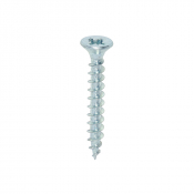 4x30 Pozi Countersunk Chipboard Screw Zinc Plated Timco Solo Range Pack 200