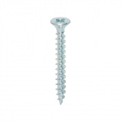 4x35 Pozi Countersunk Chipboard Screw Zinc Plated Timco Solo Range Pack 200