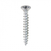 4.5x35 Pozi Countersunk Chipboard Screw Zinc Plated Timco Solo Range Pack 200