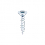 4x20 Square Countersunk Chipboard Screw Zinc Plated Timco Solo Range Pack 200