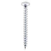 4x25 Square Pan Chipboard Screw Zinc Plated Timco Solo Range Pack 200
