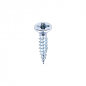 No5x5/8 Pozi Countersunk Twin Threaded Woodscrew Zinc Plated Pack 200