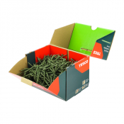 4.5x60 Pozi Countersunk Decking Screw Green Timco Pack 1000