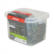 6.7x100 Hex Countersunk Timber Screw Green Pack 300