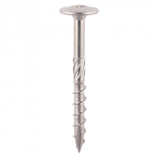 8.0x100 Torx Wafer Timber Screw A2 Pack 20