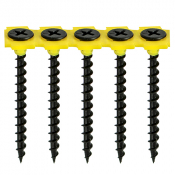 4.2x65 Collated Coarse Phillips Bugle Drywall Screw Black Pack 500