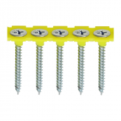 3.5x35 Collated Fine Phillips Bugle Drywall Screw Zinc Plated Pack 1000