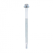 5.5x100 Hex Metal to Heavy Section Steel S/D Screw Zinc Pack 100