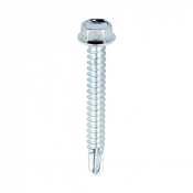 5.5x45 Hex Metal to Light Section Steel S/D Screw Zinc Pack 500