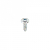 No10x1/2 Pozi Pan Ab Point Self Tapping Screw DIN 7981CZ Zinc Plated Pack 200