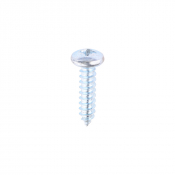 No10x3/4 Pozi Pan Ab Point Self Tapping Screw DIN 7981CZ Zinc Plated Pack 200