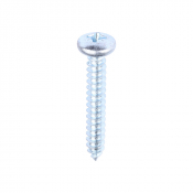 No10x11/4 Pozi Pan Ab Point Self Tapping Screw DIN 7981CZ Zinc Plated Pack 200