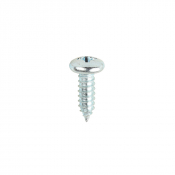 No14x3/4 Pozi Pan Ab Point Self Tapping Screw DIN 7981CZ Zinc Plated Pack 200
