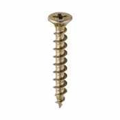 4.3x30 Unreinforced Frame Screw Zinc & Yellow Timco 200 Range Pack 1000