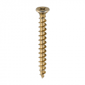 4.3x40 Unreinforced Frame Screw Zinc & Yellow Timco 200 Range Pack 1000