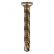 M4x19 Reinforced Frame Screw Zinc & Yellow Plated Timco 150 Range Pack 1000