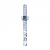 M12x120 Through Anchor Zinc Plated Timco Pack 25