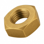 M8 Lock Nut DIN 439 Brass Pack 200