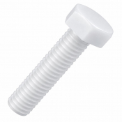 M5x40 Hex Setscrew DIN 933 Nylon Pack 200