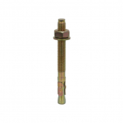 M20x215 Through Anchor Zinc & Yellow Plated JCP Pack 10