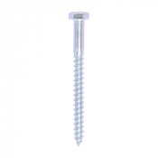 6x70 Coachscrew DIN 571 Zinc Plated Pack 200