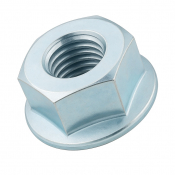 M8 Serrated Flanged Nut DIN 6923 Zinc Plated Gr.6 Pack 1500