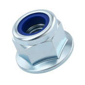 M12 Flanged Nyloc Nut DIN 6926 Zinc Plated Gr.8 Pack 200