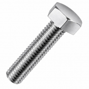M3x8 Hex Setscrew DIN 933 A2 Pack 1000