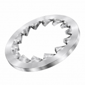 M30 Internal Shake Proof Lock Washer DIN 6798J A4 Pack 100