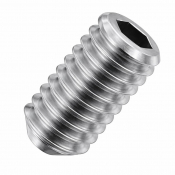 M1.6x5 Socket Setscrew Cup Point DIN 916 A4 Pack 200