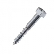 4x20 Coachscrew DIN 571 A2 Pack 200