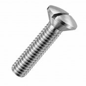 M2x12 Slotted Raised Countersunk Screw DIN 964 A4 Pack 1000