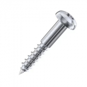 3.0x12 Pozi Round Woodscrew A2 Pack 200