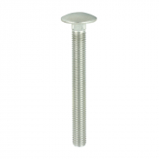 M12x110 Carriage Bolt DIN 603 A2 Pack 5