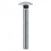 M6x75 Carriage Bolt DIN 603 A2 Pack 10