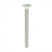 M10x110 Carriage Bolt DIN 603 A2 Pack 5