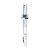 M10x100 Through Anchor Zinc Plated Timco Pack 2