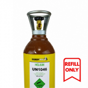 Hobbyweld Helium Plus (Medium) Cylinder UN 1046 Class 2.2 Refill