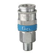 PCL XF-Euro Coupling BSP Tapered 1/4 Male Thread
