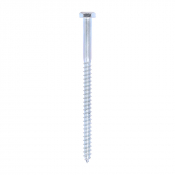 6x100 Coachscrew DIN 571 Zinc Plated Pack 200