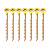 4.5x70 Collated Phillips Countersunk Chipboard Screw Zinc & Yellow Plated Timco Solo Range Pack 500
