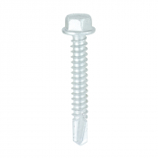 5.5x38 Hex Metal to Light Section S/D Exterior Screw Bi Metal/Silver Pack 100