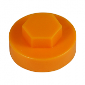 16 Hex Head Cover Cap Tangerine Pack 1000