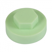 16 Hex Head Cover Cap Eau de Nil Pack 1000