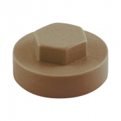 16 Hex Head Cover Cap Merlin Grey Pack 1000