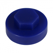 16 Hex Head Cover Cap Ultra Marine Pack 1000
