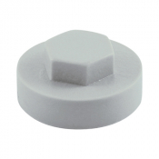 16 Hex Head Cover Cap Oyster Pack 1000