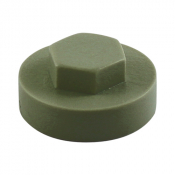 19 Hex Head Cover Cap Svelte Grey Pack 1000